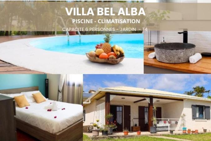 Villa Bel Alba Piscine Et Vue Partiel Mer Cafrine Экстерьер фото